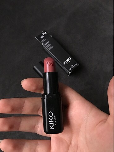  Beden pembe Renk Kiko Smart Fusion Lipstick 405 Numara Ruj
