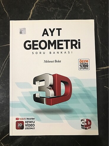 3D AYT Geometri Soru Bankası