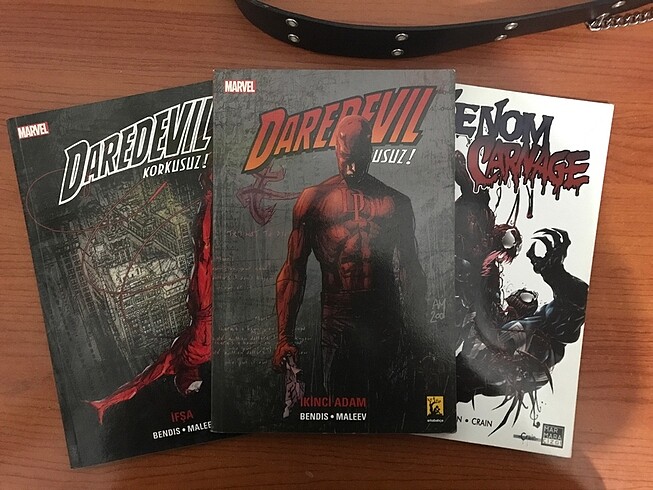 Daredevil Korkusuz 1-2 ve Venom Carnage (TOPLU FİYATTIR)