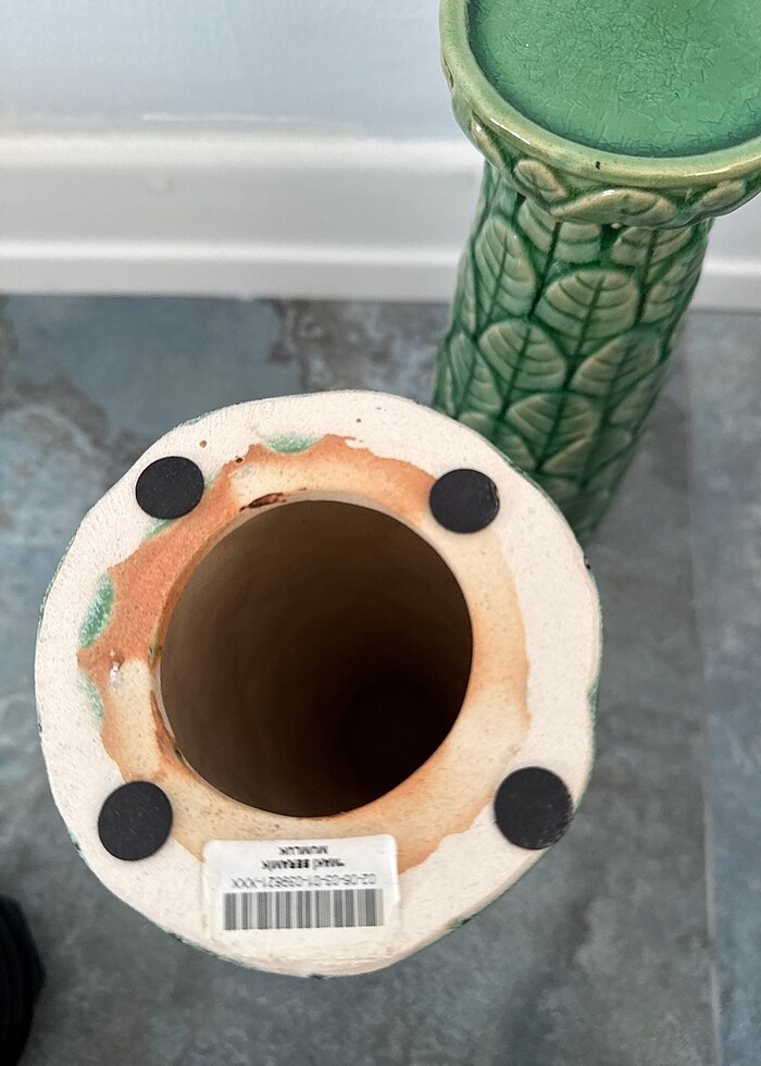 Paşabahçe?den alınma iki adet mumluk - Görsel 3