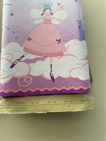 Üç parça kız çocuk odası dekorasyon seti - Görsel 6