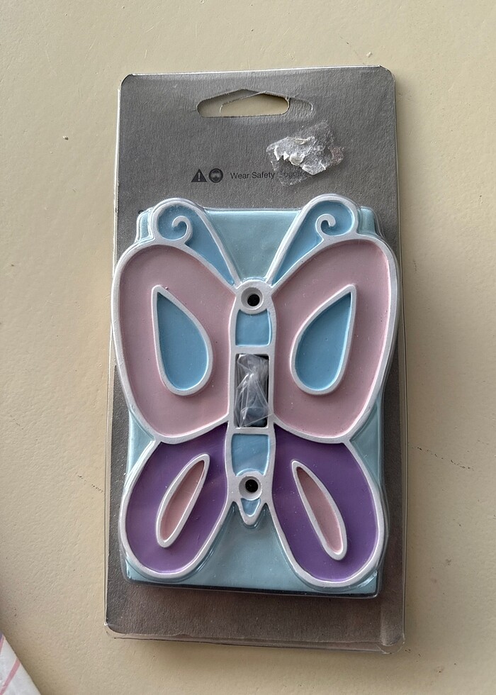 Üç parça kız çocuk odası dekorasyon seti - Görsel 4