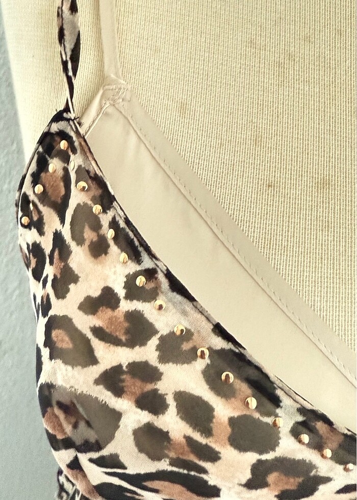 VİKTORIAS SECRET Ipek şifon elbise model astari var bağımsız - Görsel 4