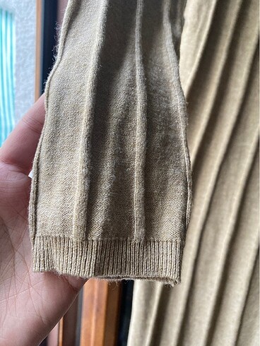 xl Beden camel Renk Elbise