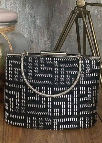 Louis Vuitton tel kırma işlenmiş tül