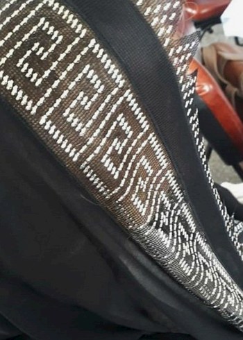 Tel kırma siyah mevlit örtüsü