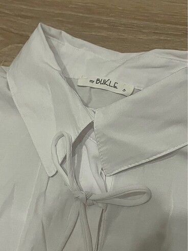 Zara Kurdele crop gömlek