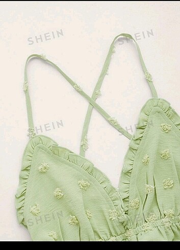 Sheinside Shein mint yeşili top