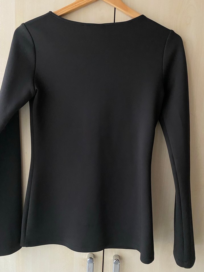 Fermuarlı Siyah Kadın Ceket - Görsel 2