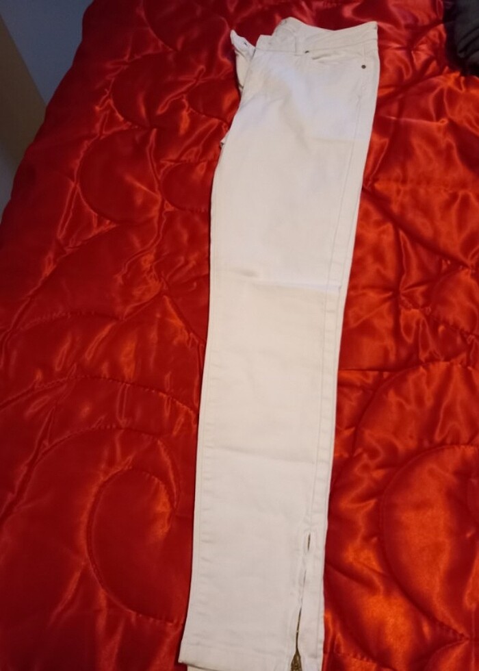 Sıfir beyaz pantolon - Görsel 2