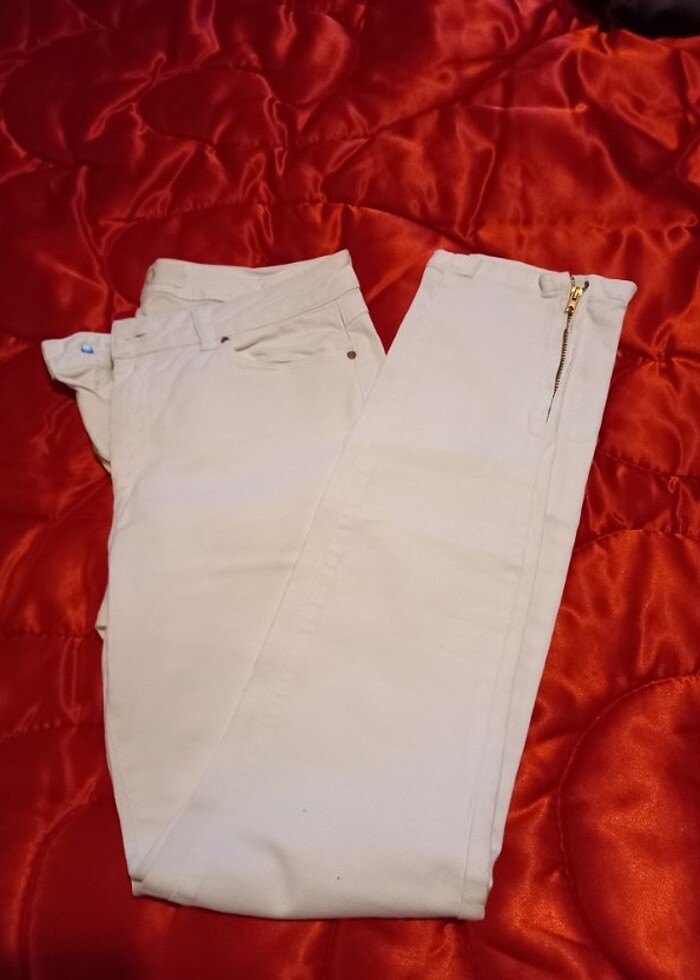 Sıfir beyaz pantolon - Görsel 4
