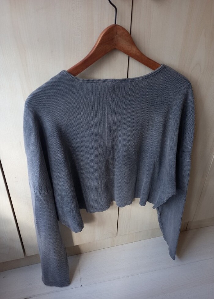 Eskitme efektli crop - Görsel 2