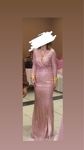 Payet elbise