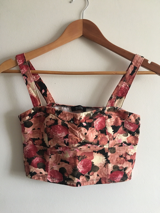 Bershka floral büstiyer
