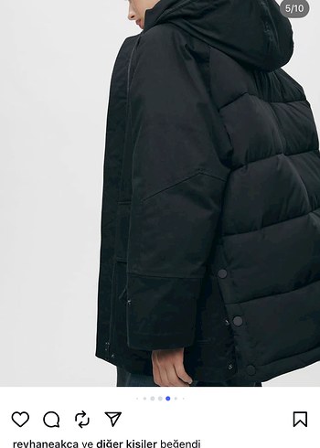 Siyah Kemerli Midi Kadın Kış Montu - Görsel 6