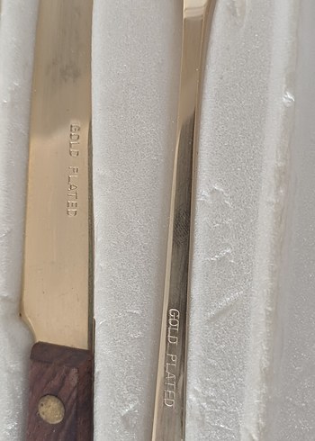 Altın Kaplama Ahşap Saplı Bar Seti - Görsel 4