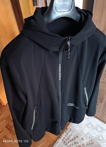 Lufian Lufian Kapşonlu Sweatshirt