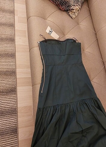 xs Beden Straplez elbise