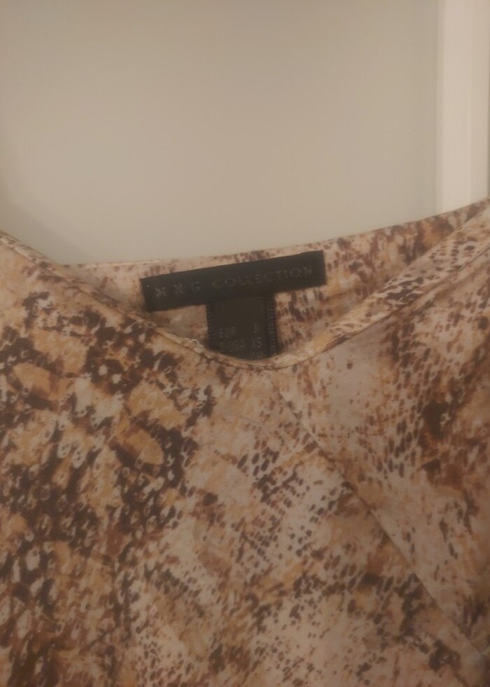 Likrali mango elbise - Görsel 2