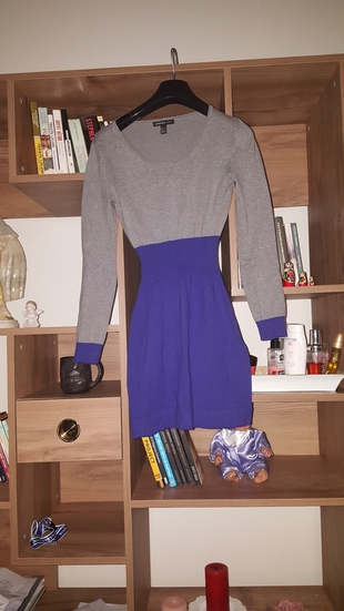 kısa triko elbise
