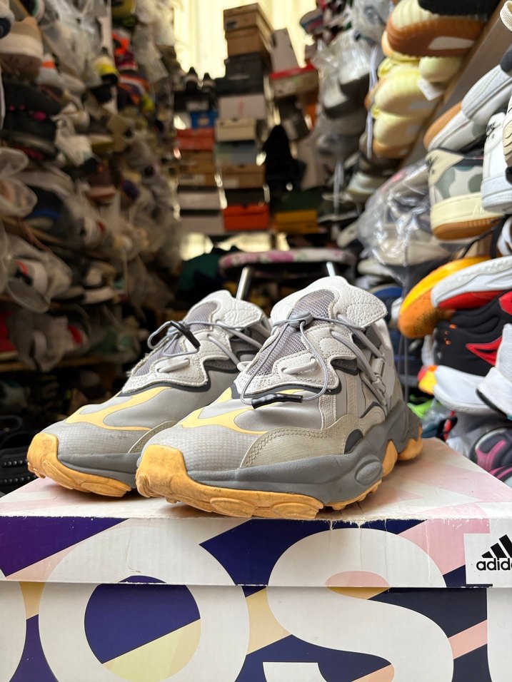 Gri Bağcıklı Adidas Spor Ayakkabı - Görsel 5