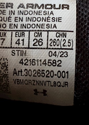 Under Armour Gri Erkek Koşu Ayakkabısı - Görsel 8