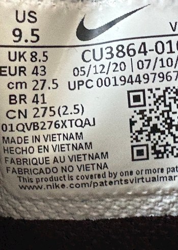 Nike Legend React 3 Goretex - Görsel 8