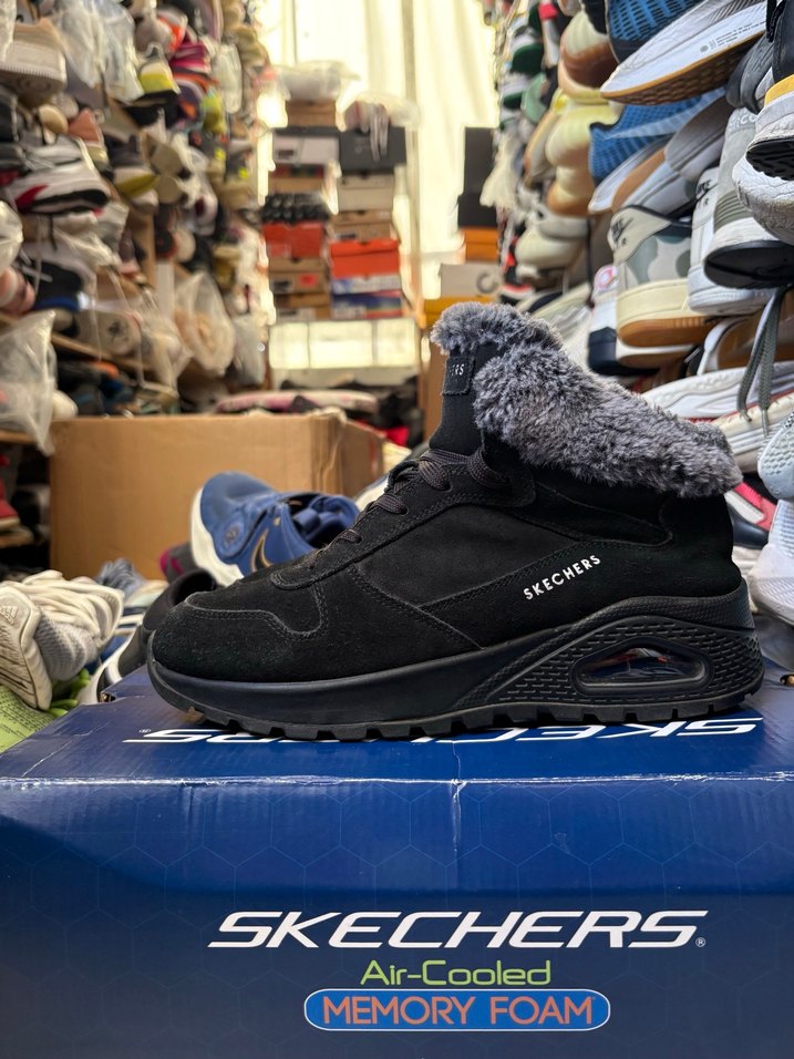 Skechers Siyah Erkek Spor Bot - Görsel 5