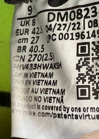 Nike Erkek Çok Renkli Spor Ayakkabı - Görsel 8