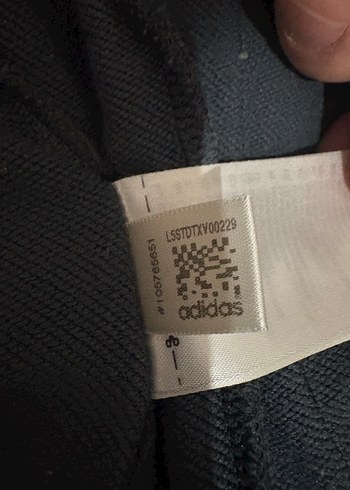 Adidas Kapüşonlu Gri Fermuarlı Ceket - Görsel 5