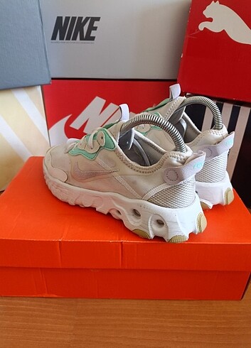 38 Beden beyaz Renk Nike React Art 3 Mis