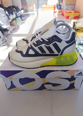 37 Beden beyaz Renk Adidas ZX 2K BOOST Futureshell