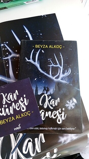  Beden CİLTLİ VE POSTERLİ BEYZA ALKOÇ KAR KÜRESİ VE KAR TANESİ