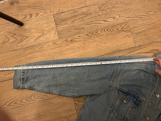 xl Beden mavi Renk Topshop erkek kot ceket