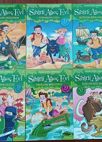 Çocuk Sihirli Ağaç Evi Hikaye Kitabı 6 Ad.