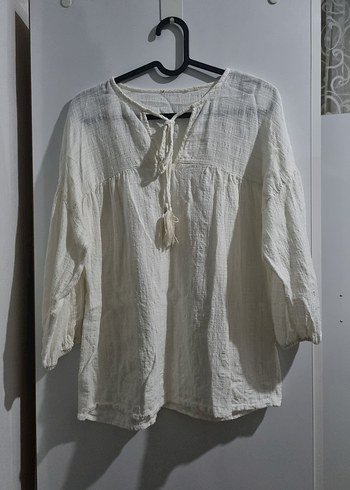 Koton Bağlamalı Bluz - Görsel 2