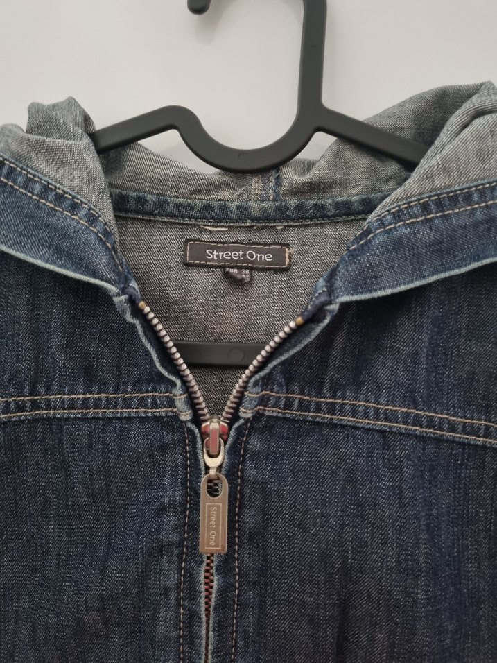 Street One Kapüşonlu Kot Ceket - Görsel 2