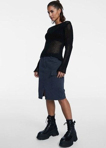 Stradivarius Kargo Etek - Görsel 2