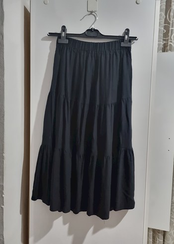 LCW Siyah Midi Etek - Görsel 3