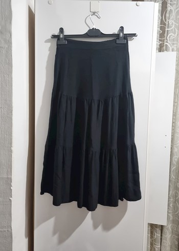 LCW Siyah Midi Etek - Görsel 2