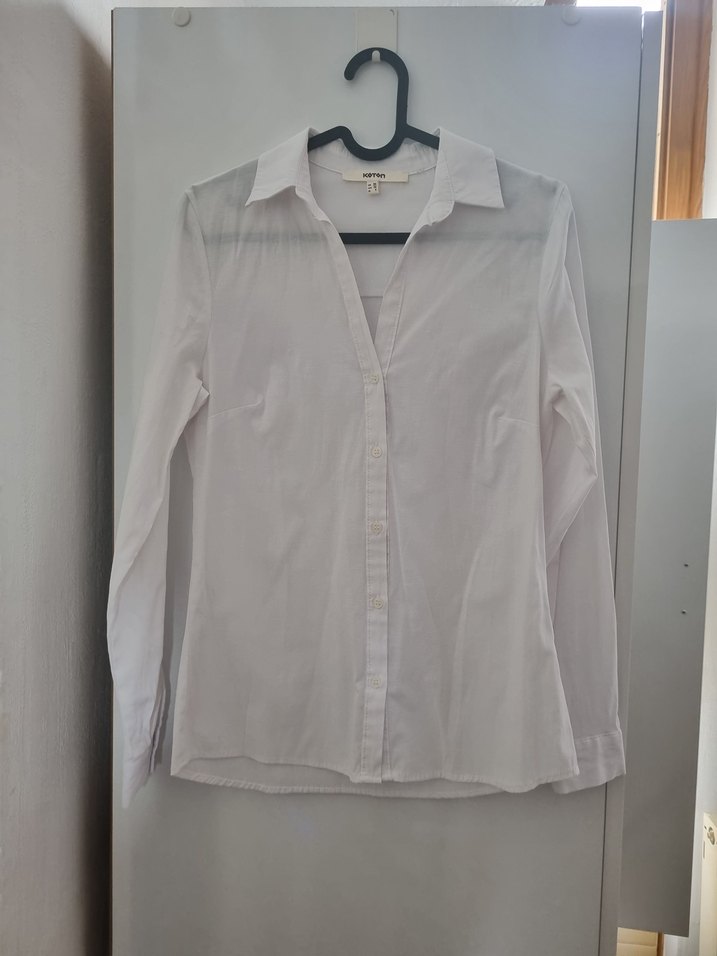 Koton Beyaz Gömlek - Görsel 3