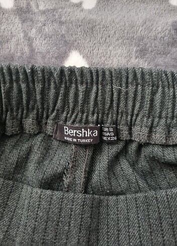 s Beden gri Renk Bershka Havuç Pantolon