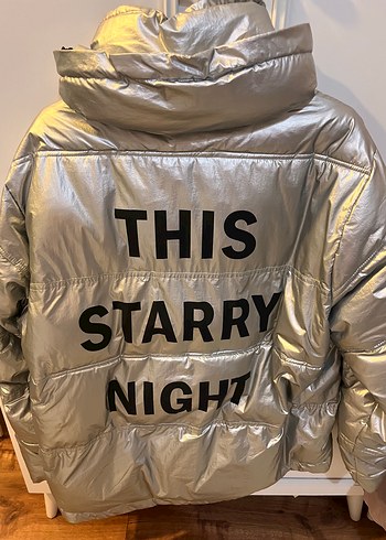 Twist Gri  Kısa Kadın Kışlık Mont - Görsel 3