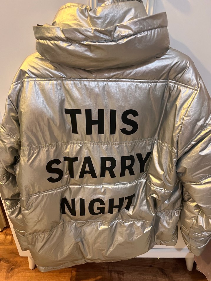 Twist Gri  Kısa Kadın Kışlık Mont - Görsel 3