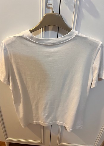 Calvin Klein Jeans Beyaz Baskılı Kısa Kollu Tişört - Görsel 4