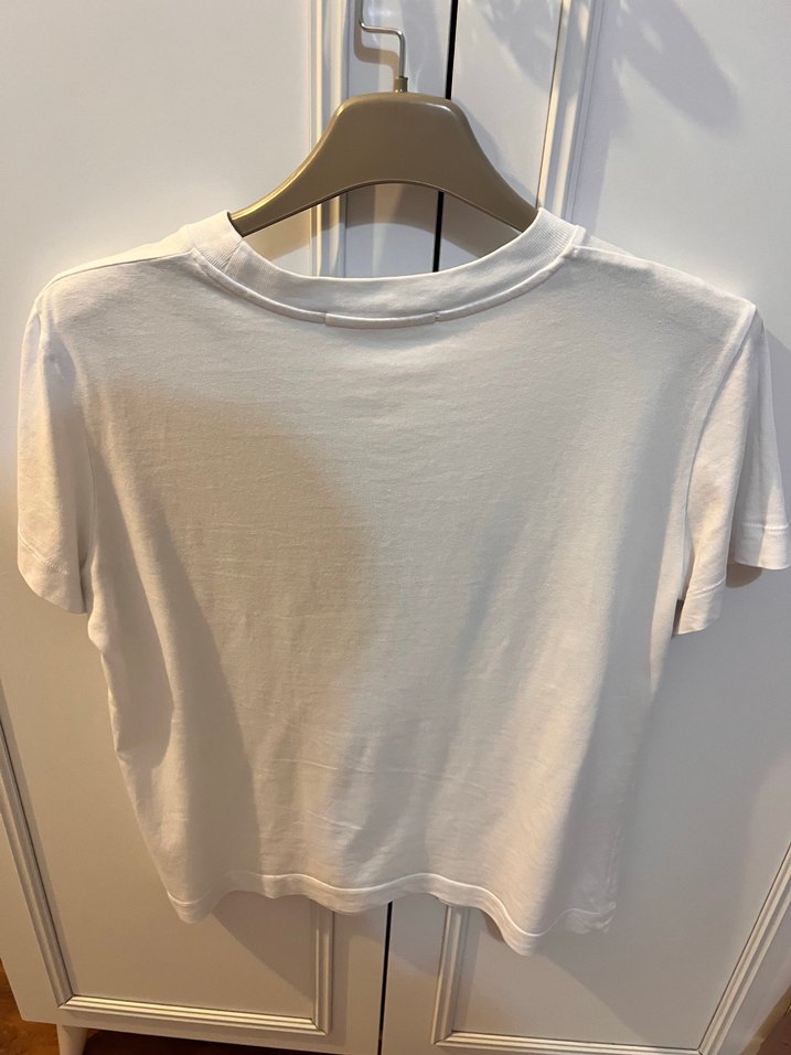 Calvin Klein Jeans Beyaz Baskılı Kısa Kollu Tişört - Görsel 4