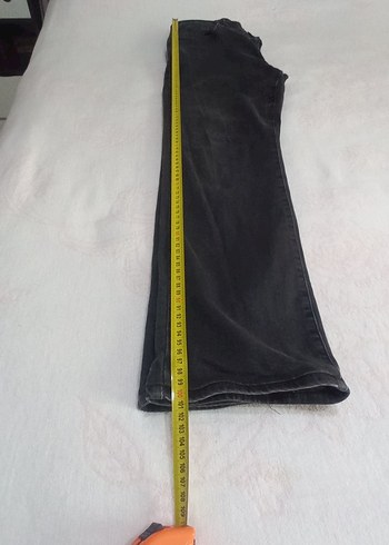 Erkek Siyah Regular Kot Pantolon - Görsel 4