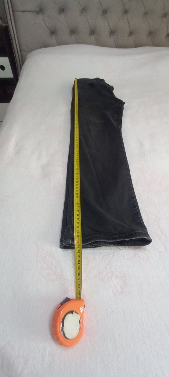 Erkek Siyah Regular Kot Pantolon - Görsel 4