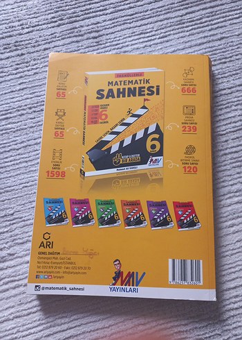 6. Sınıf Matematik Sahnesi Fasikülleri Kitap & Defter - Görsel 2