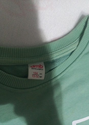 Yeşil Oversize Kız Eşofman Takımı - Görsel 4